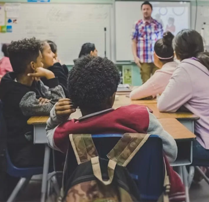 Learners in a classroom